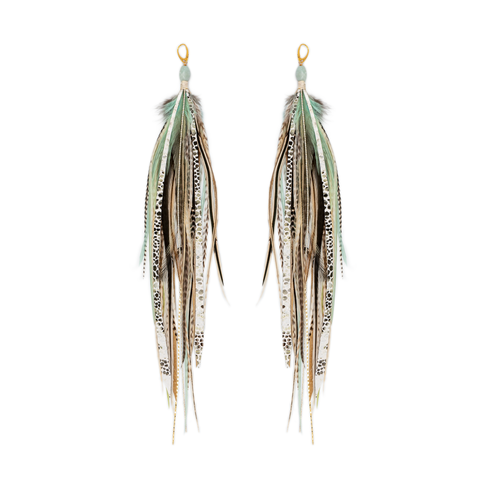 Earrings ⎱ Long | Rooster, Emu
