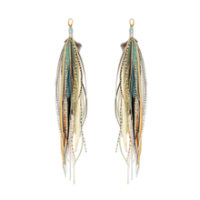 Load image into Gallery viewer, Earrings ⎱ Long | Rooster, Emu