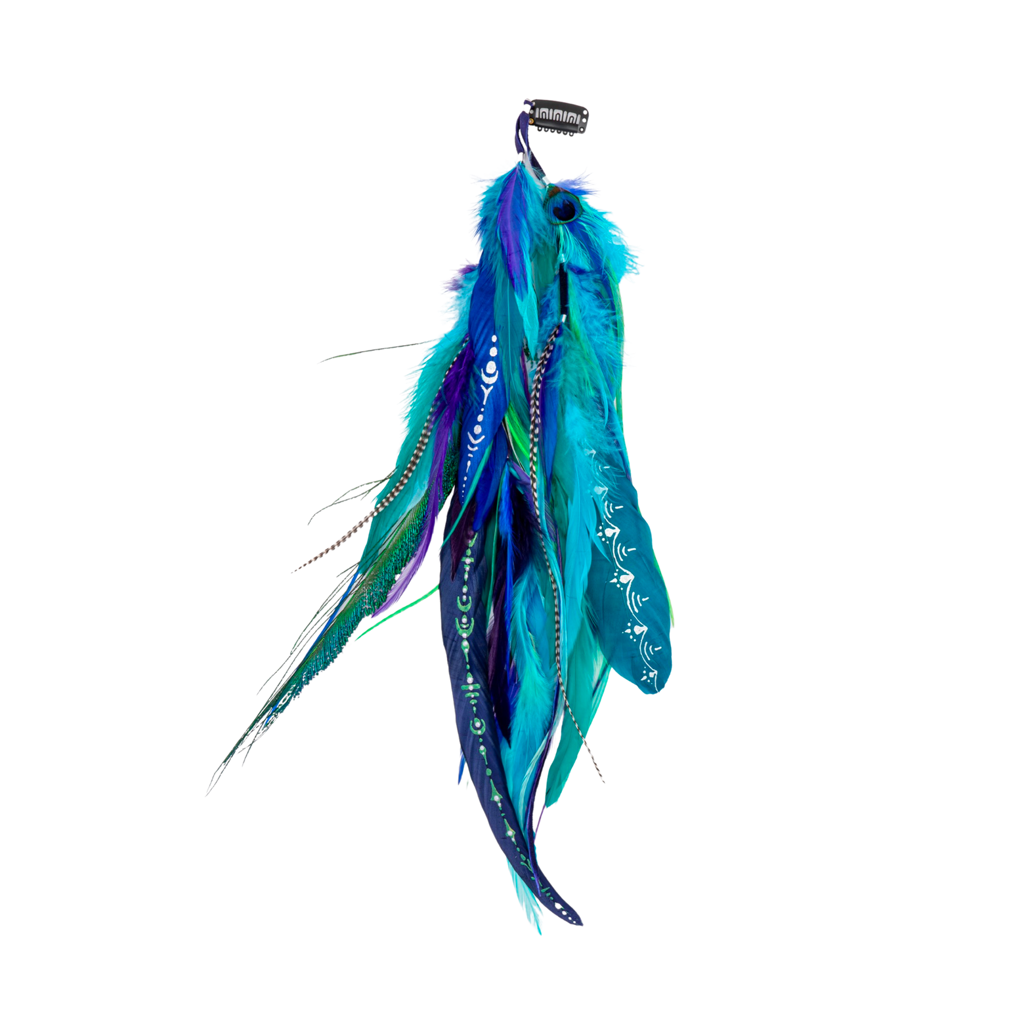 Hair Clip ⎱ Large | Rooster, Pheasant, Peacock, Goose