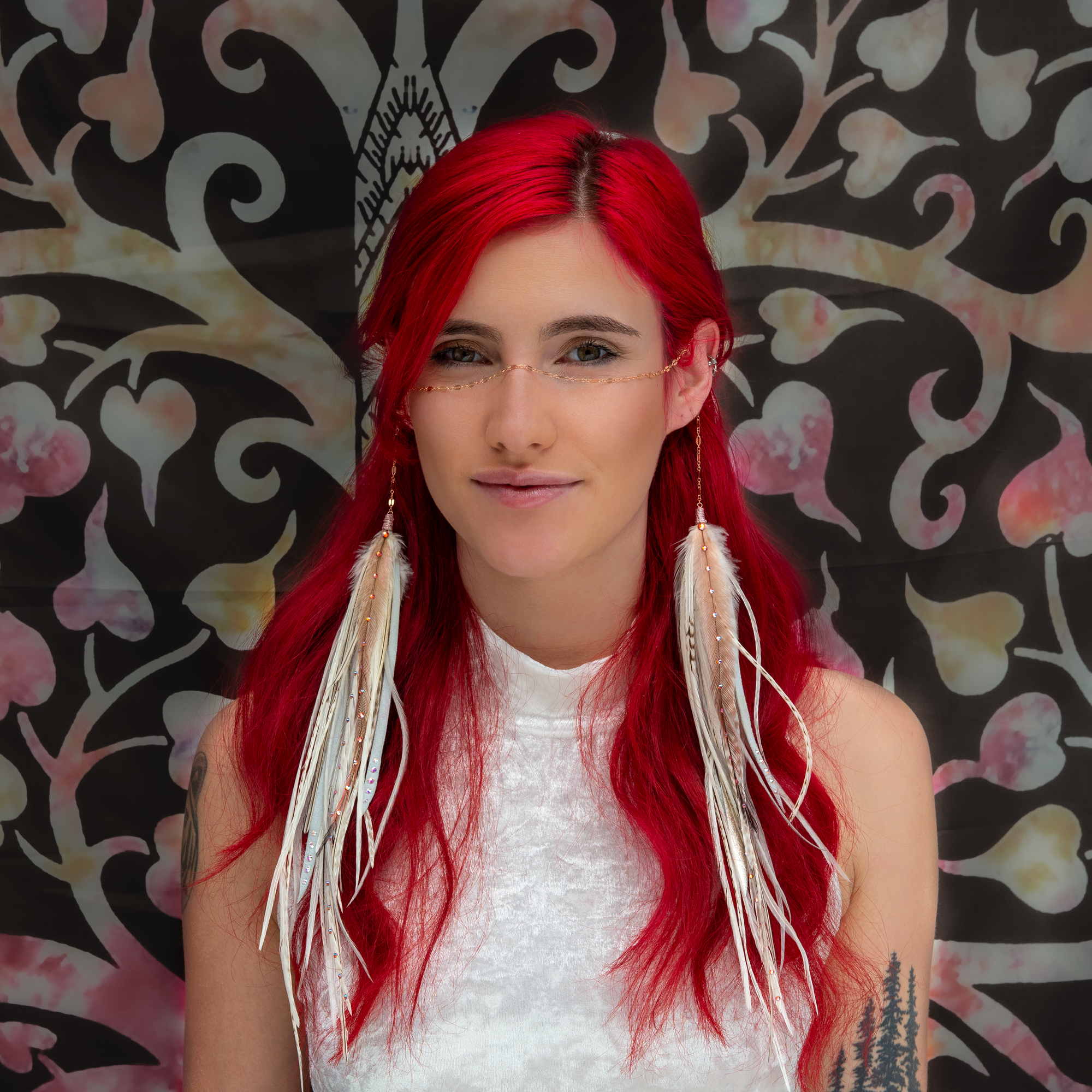 Face Chain ⎱ Angelík Sunset | 14K Rose Gold Filled