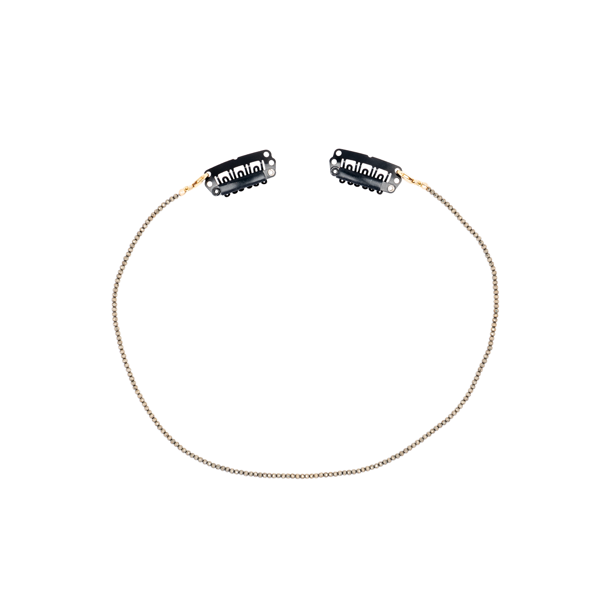 Clip-in Face Chain, Choker, Bracelet | No Feathers, Gems Only