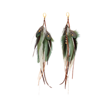 Load image into Gallery viewer, Earrings ⎱ Long | Rooster, Pheasant, Duck, Jungle Cock