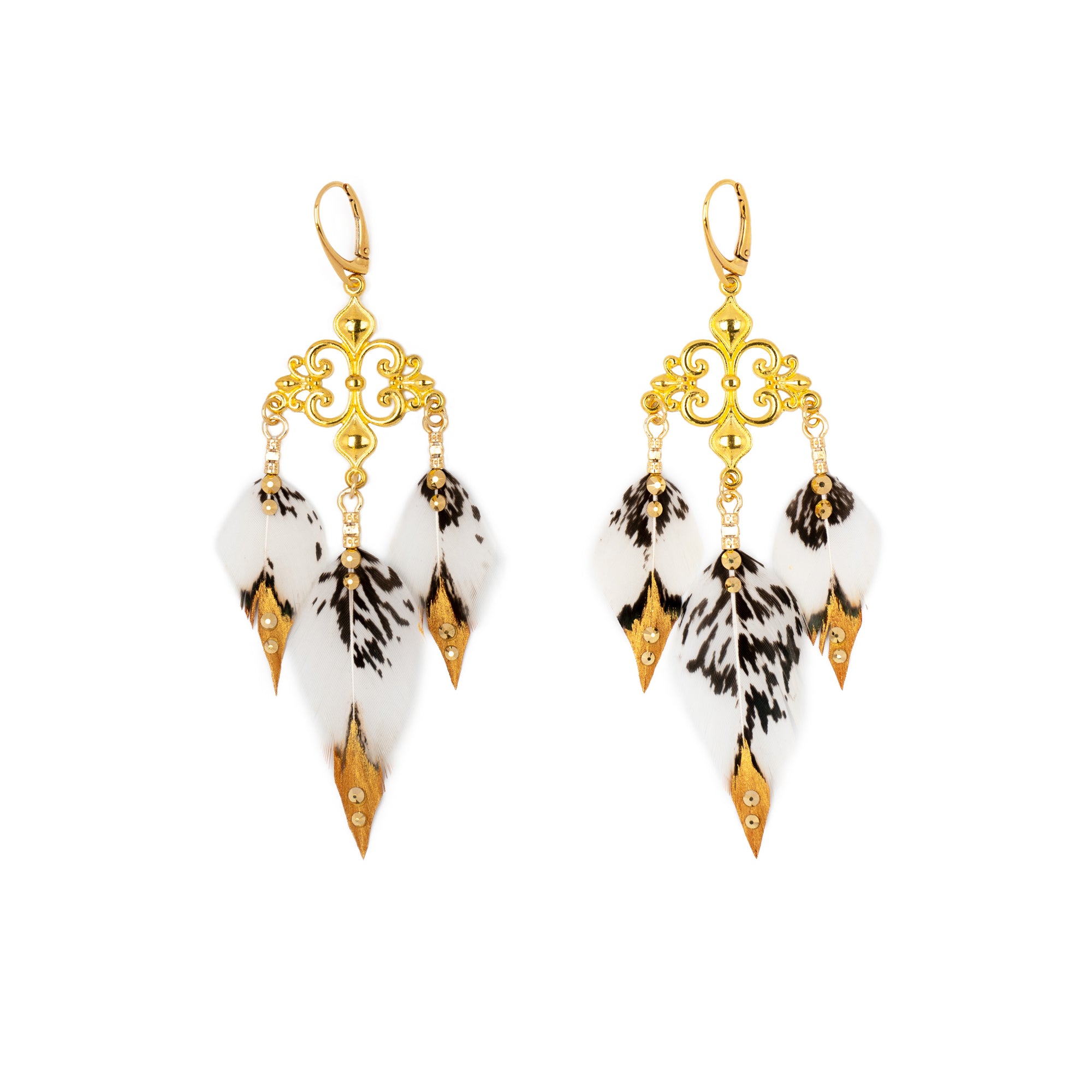 Earrings ⎱ Short | Pheasant