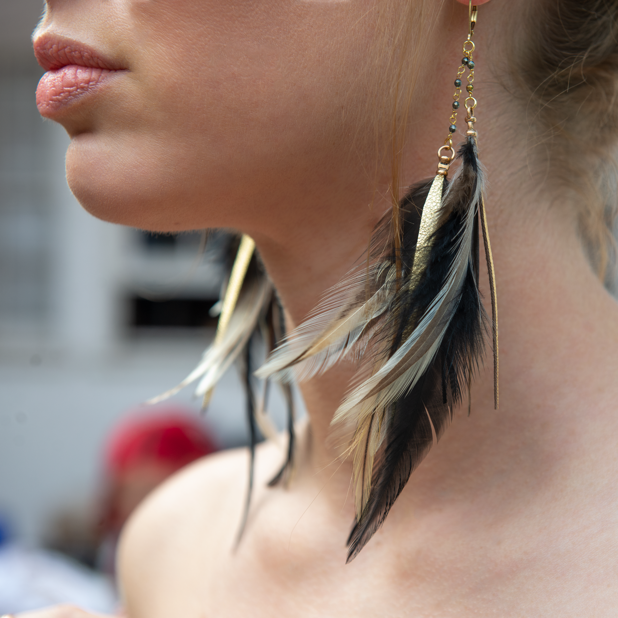 Earrings ⎱ Short | Rooster