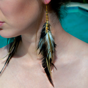 Earrings ⎱ Medium | Rooster