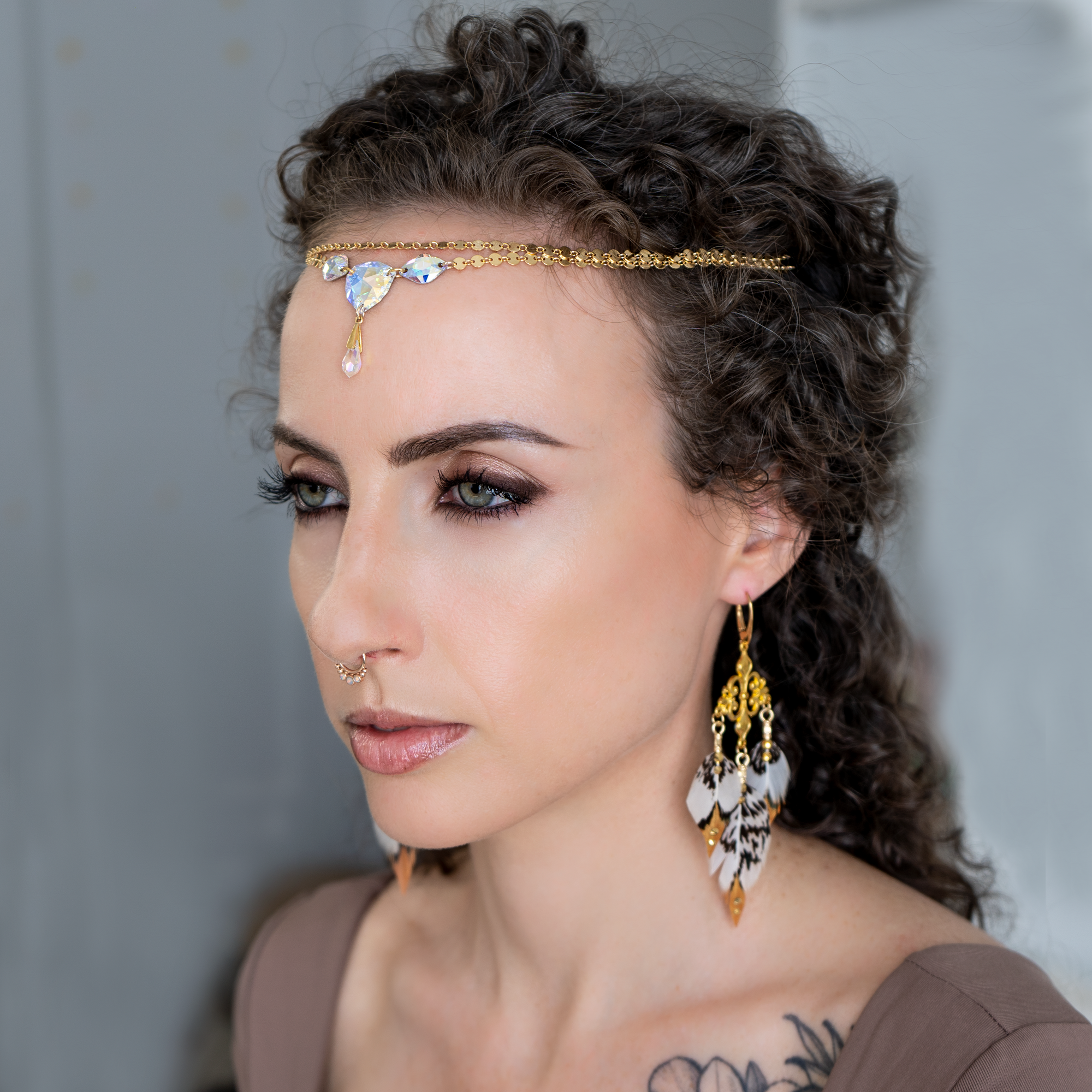 Earrings ⎱ Short | Pheasant